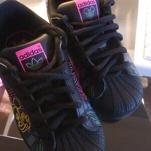 adidas Originals x Disney Mickey Superstar Shoes Kids sz 11K